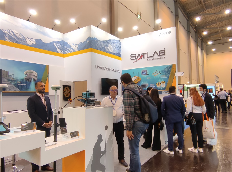 A Successful Come Back – SatLab Celebrated an Outstanding Achievement at INTERGEO 2022