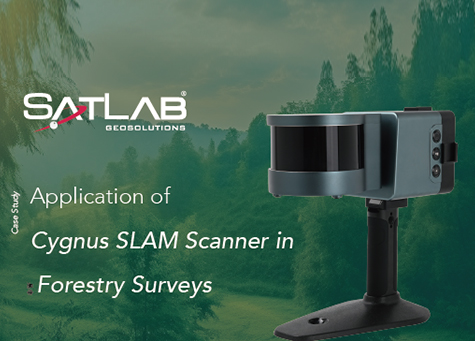 Through the Cygnus SLAM scanner in the forest area, it is possible to quickly obtain high-precision forest vertical structure.