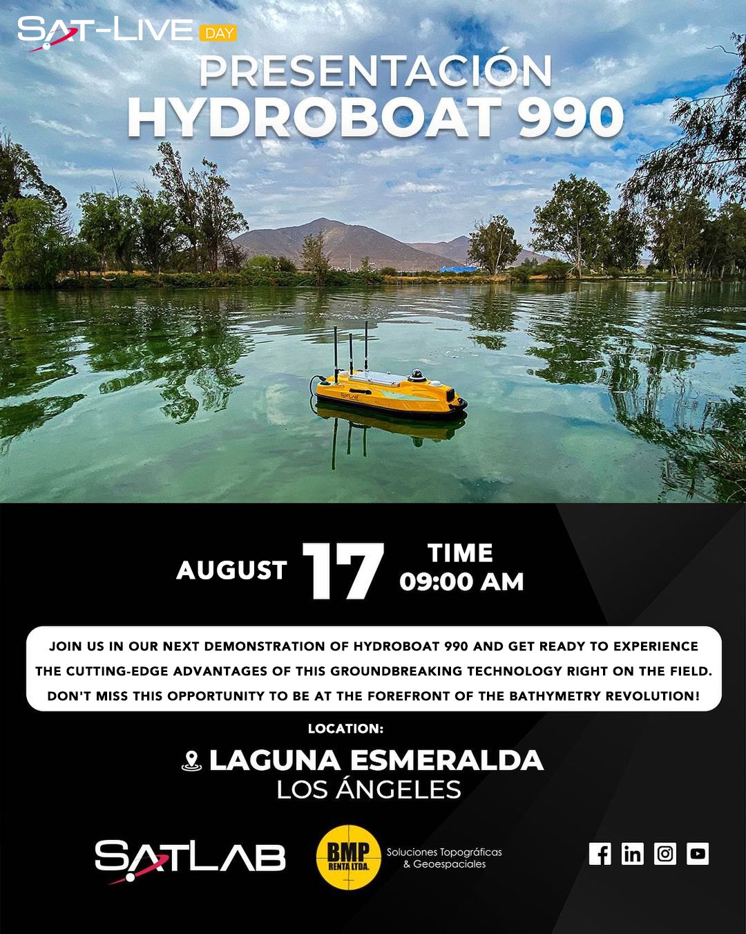 Sat-Live Day in Chile – Hydroboat 990