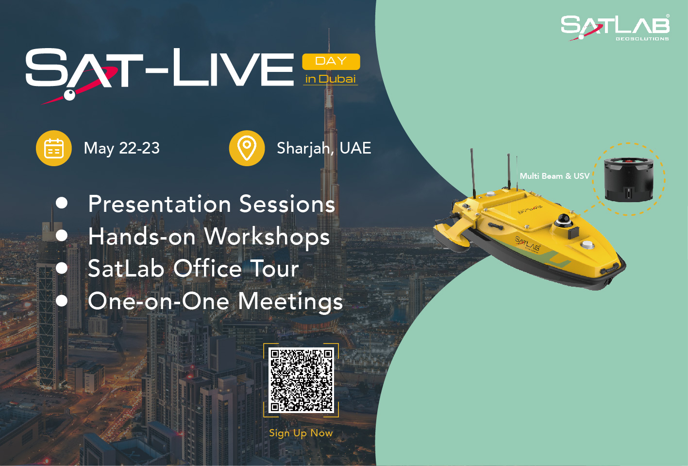 Revolutionize Your Workflows at SAT-LIVE DAY Dubai Roadshow 2024