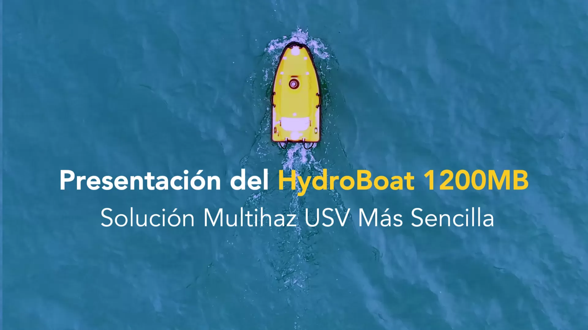 Hidrobarco 1200MB | Solução Multihaz USV Más Sencilla